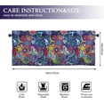 thumbnail image 4 of Paisley Valances 54" W x 18" L - Paisley Kitchen Curtains Valance for Windows Rod Pocket Kitchen Decor Decorations, 4 of 5