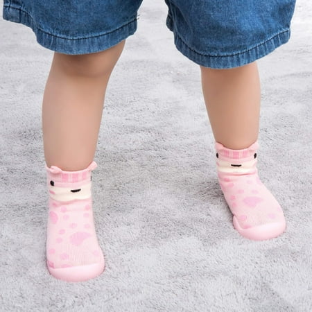 

〖TOTO〗Baby Socks Sole Soft Socks Knit Baby Rubber Kids Slipper Toddler Shoes Stocking Baby Care