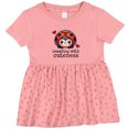 thumbnail image 3 of Inktastic Ladybug Cute Crawling Girls Baby Dress, 3 of 5