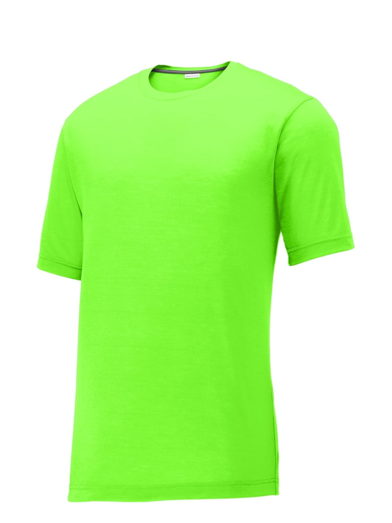 トップス NOROLL NORMAL SHIRT LIME Sport Tek Men's Plain Short Sleeves T-Shirt, Neon Green, 2X-Large