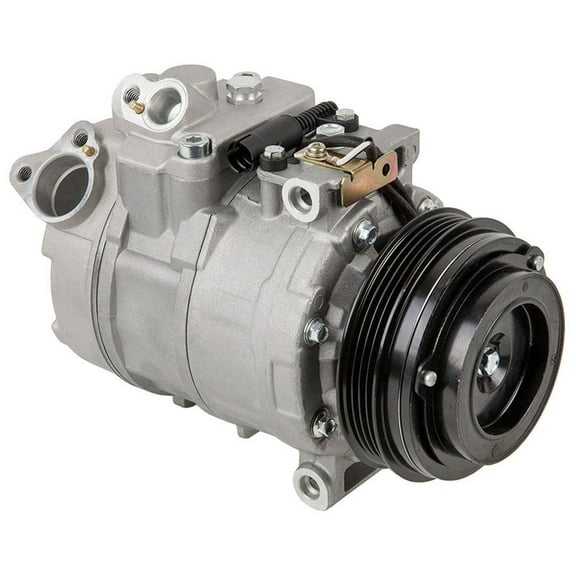 AC Compressor & A/C Clutch For BMW X5 3.0L 6-Cyl 2003 2004 2005 2006 Replaces Calsonic CSV717 - BuyAutoParts