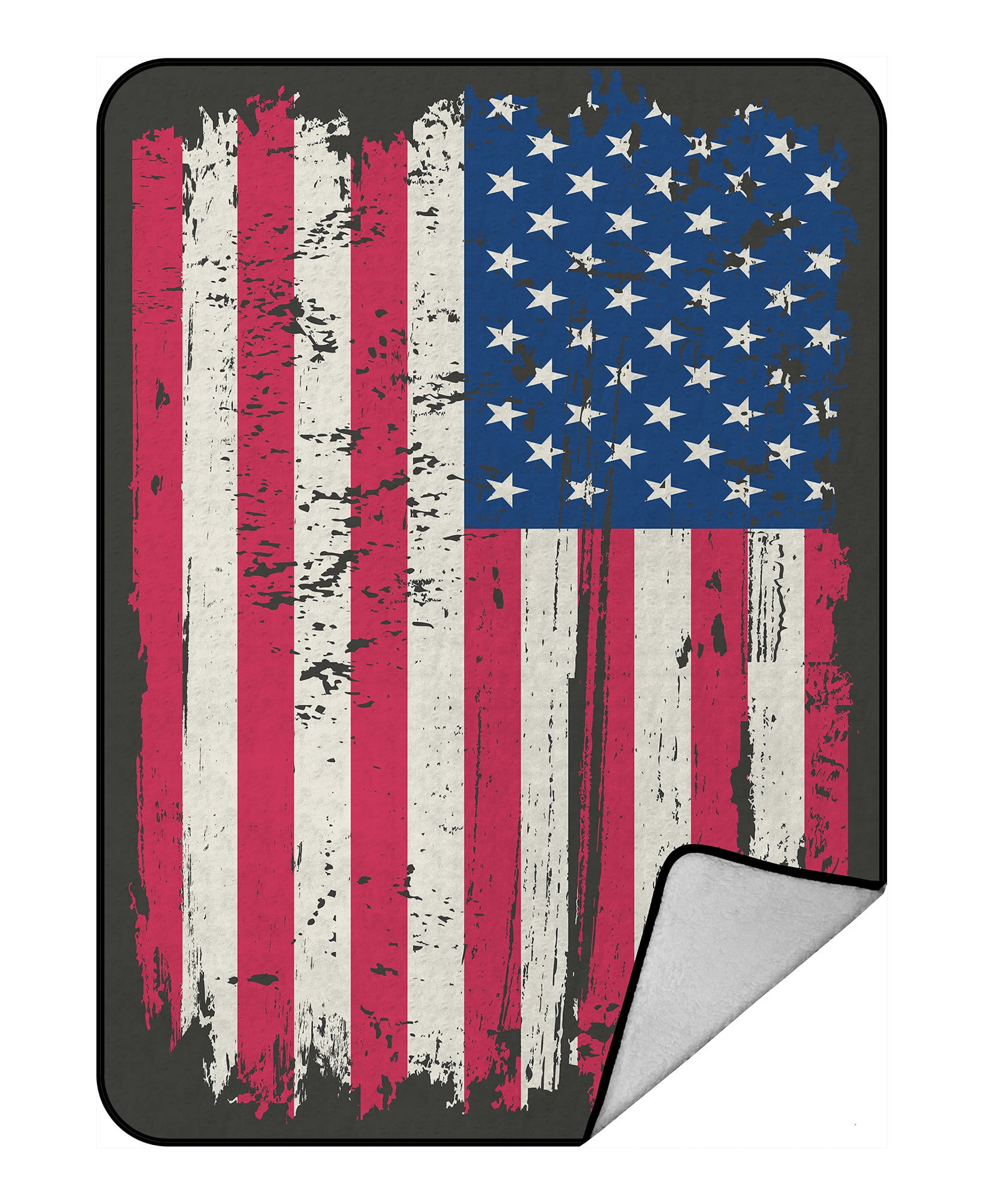 ABPHQTO Flag Of The United States Of America Us Flag Fleece Blanket