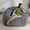 Dark Gray, variant on Ebenchico 3.9ft Bean Bag Chair for Adults Teens Kids, Shell Shape Faux Fur Beanbag Chairs, Memory Foam Filled Floor Chair for Reading, Gaming, Relaxing(Dark Gray)