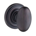 thumbnail image 4 of Baldwin Reserve FDELLTRR152 Full Dummy Ellipse Knob and Traditional Round Rose Matte Antique Nickel Finish, 4 of 7