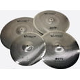 thumbnail image 2 of Paquete Bateria Viajera Evolution 4 Piezas Azúl metalico EVOLUTION JPX4-BLM005 y platillos OZIMAR MUTE-CYMBAL, 2 of 5