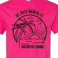 thumbnail image 4 of Inktastic Summer Vacation Mode St. Pete Beach Florida T-Shirt, 4 of 5