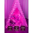 thumbnail image 3 of 300 LED Fairy Curtain Lights, 9.8ft x 9.8ft Curtain String Lights, USB Plug in 8 Lighting Modes LED Christmas String Hanging Lights with Remote for Bedroom Indoor Outdoor Weddings Party Xmas, 3 of 14