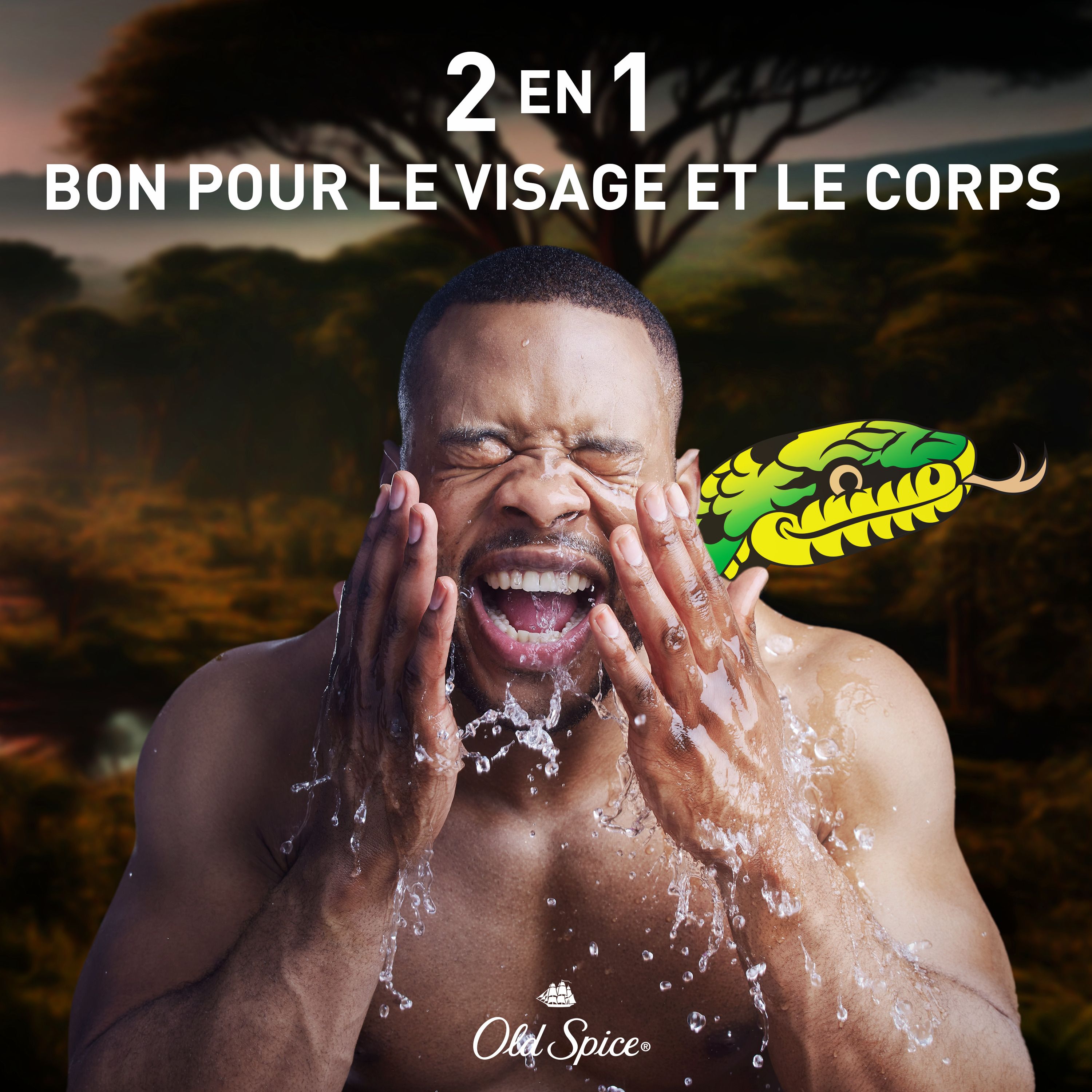 Old Spice Gel Douche pour Hommes, MambaKing