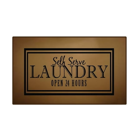 GiLiling Laundry Room Rug Non Slip Laundry Mats Mudroom Runner Farmhouse Kitchen Floor Mat Bathroom Laundry Room Decor Accessories Outdoor Rug Door Floor Mats 23.6*15.7inch