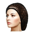 thumbnail image 1 of Mesh Net Hair Long Rayon Hat Hair Knit Net Sleeping Crochet 1PC Soft Hairnet Hair Care, 1 of 1