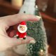 thumbnail image 3 of Figuras de Papá Noel de vidrio soplado hechas a mano para decoración de regalos navideños, 3 of 6