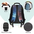 thumbnail image 4 of Bulopur Boys 17 Inch Backpack 4 in 1 Fire Lightning Soccer Ball Print School Bag with Lunch Bag, Water Bottle Sleeve and Pencil Case for Kids Aged 4-8, 4 of 8