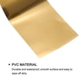 thumbnail image 3 of Uxcell Peel and Stick Decorative Tape Self Adhesive 3.15"W x 16.4'L Glossy Gold Tone (Thickened Style), 3 of 5