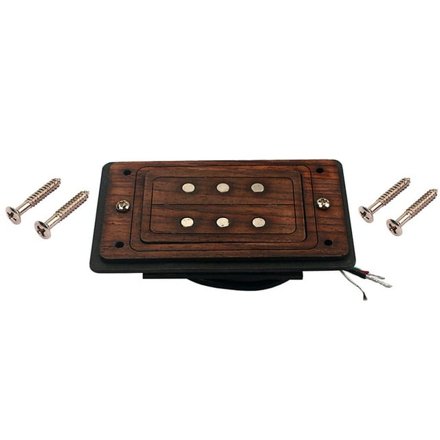Pastilla de Guitarra shamjiam de 3 Cuerdas Guitarras humbucker de doble bobina