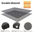 thumbnail image 4 of Yescom 6x10' RV Awning Sun Shade Screen Black Mesh UV Blocker RV Awning Shade for Camping Trailer Camper Patio Outdoor, 4 of 9