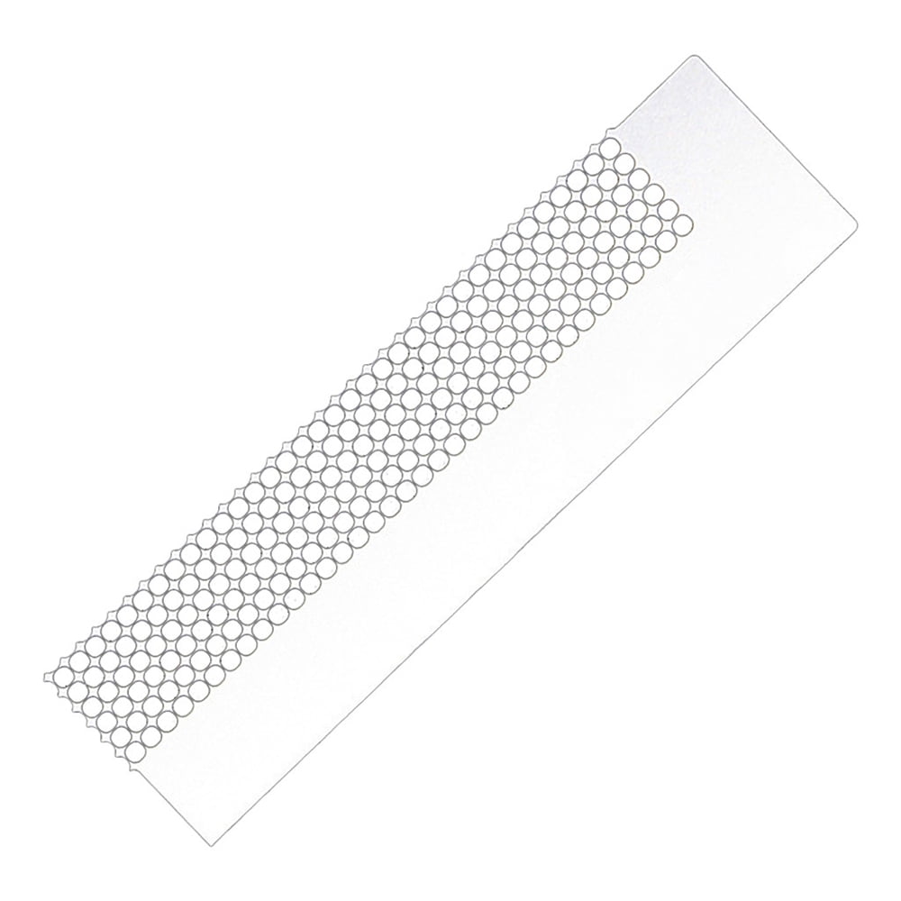 310*3.8*3mm teyiwei Diamond Painting Drawing Ruler,Dot Drill Diamond Embroidery Mesh Ruler Stainless Steel Ruler Tool,Painting Embroidery Pictures Art Craft Drawing Point Drill Embroidery Mesh Ruler 