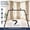 Black, variant on Bay Window Curtain Rods, Adjustable Heavy Duty U-Shape Drapery Rod Set, 36-160" Corner Rod with Brackets for Windows, White