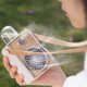 thumbnail image 5 of Handheld Fan Hanging Fan 3 Gears Portable Cooler Neckband Fan Wearable Humidifier Cooler With Night Light Small Portable Fan, 5 of 8