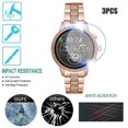 thumbnail image 1 of 3pcs Clear Film Tempered Glass Screen Protector For Michael Kors Mkt5068 Watch, 1 of 2