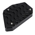 thumbnail image 4 of Side Stand Extension Pad, Aluminium Alloy Strong Colorfast Kickstand Extender Plate Professional  For Motorbike, 4 of 8