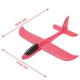 thumbnail image 4 of 2-Pack Airplane Toys, 19" Large Throwing Foam Plane, 2 Flight Mode Glider, Flying Toy for Kids, Birthday Gifts for Boys Girls, Outdoor Sport Toys Party Favors, 4 of 7