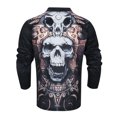 thumbnail image 4 of JAKANYQ Men's T-Shirts Skull Terrifying 3D Pattern Clothing Long Sleeve T Shirt Comfy Breathable, 4 of 8