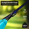 thumbnail image 4 of Hamaca de Camping Vigel XL Doble Capacidad 227 kg Nylon 210T, 4 of 7