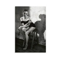 American Actress Amanda Seyfried Retro Sexy Poster Posters Art Print Wall Photo Paint Poster Hanging Picture Family Bedroom Decor Gift 20x30inch(50x75cm)