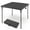 Gray, variant on LIANGKA Folding Camping Table Rustproof Steel Frame HDPE Tabletop Portable Outdoor Dining Table for 4 Person