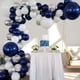 thumbnail image 3 of Kit de arco de globo azul marino – 133 kit de arco de globo de cumpleaños azul y dorado con confeti dorado, kit de guirnalda de globo azul y dorado para decoración Zefei Wu  9024735030874, 3 of 4