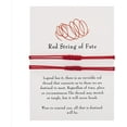 thumbnail image 2 of 2Pcs Handmade 7 Knots Red String of Fate Protection Good Luck Bracelet Set Adjustable Kabbalah Braide Rope Long Distance Relationship Bracelet for Women Men Amulet Jewelry, 2 of 2