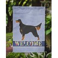 thumbnail image 3 of Carolines Treasures BB8274GF Gordon Setter Welcome Flag Garden, 3 of 3