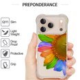 thumbnail image 3 of CoverON Phone Design For Apple iPhone 17 Pro Max Case, Clear Flexible Soft Rubber Slim TPU Cover, SunFlower, 3 of 8