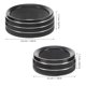 thumbnail image 2 of unbranded 3Ud Knobs De Aluminio Negro Para Control De En Auto Compatible Varias Marcas, 2 of 8