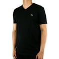 thumbnail image 2 of Lacoste V-neck Pima Cotton Jersey T-shirt Mens Style : Th6710 51, 2 of 6