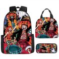 thumbnail image 1 of Nautical King Schoolbag, Luffy Backpack, Student Backpack-week, 1 of 4