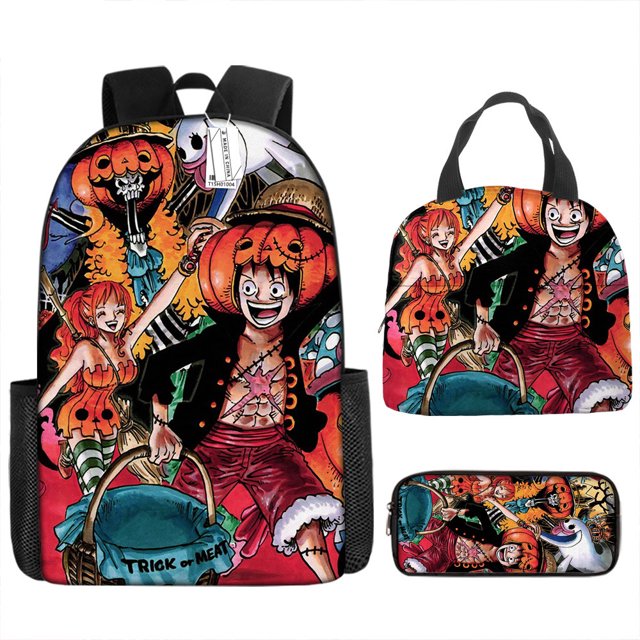 Nautical King Schoolbag, Luffy Backpack, Student Backpack-week