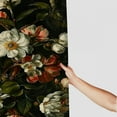 thumbnail image 3 of JEUXUS Vintage Still Life Retro Floral Tulips Shower Curtain Multiple Sizes White, 3 of 6