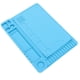 thumbnail image 4 of Almohadilla De Soldadura, Diseño Ranurado, Escala Transparente, 2 Piezas, Alfombrilla De Reparación Portátil De Gran Tamaño Para Trabajar ANGGREK 12345678, 4 of 8