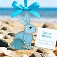 thumbnail image 2 of Puntoco 1PCS Handmade Stained Glass Easter Bunny Carrot Egg Suncatchers 4Pcs Window Hanging Ornament Lovely Spring Gift for Home and Festival Decor -3.15IN, 2 of 5