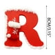 thumbnail image 1 of Adornos navideños personalizados | Adornos colgantes con el alfabeto de 26 letras | Decoración acrílica para colgar en el árbol de Navidad y el hogar, 1 of 4