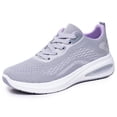 thumbnail image 7 of YOUYEDIAN Womens Orthopedic Shoes Arch Support Slip on Non Slip Work Shoes Wide Width Knitted Mesh Stretch Walking Shoes Comfort 2026 Orthopedic Shoes (Gray), 7 of 7