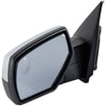 thumbnail image 5 of For 14-18 Silverado/Sierra Truck Rear View Mirror Power Heated Chrome Left Side, 5 of 5
