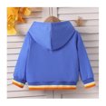 thumbnail image 5 of Hpgjzj Girls Fuzzy Sherpa Coat Button Down Hoodie Fleece Jacket with Pockets Fall Winter Outwear, 5 of 7