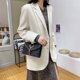 thumbnail image 2 of Moda mujer PU Hit Color Crossbody bolso cadena lentejuelas borla monedero (negro) Likrtyny multifunción de oficina, 2 of 9