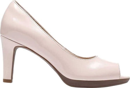 clarks pink patent shoes
