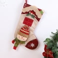 thumbnail image 6 of Cheapark Large Christmas Stockings - Extra-Spacious Santa/Snowmen/Reindeer Design Gift Bags for Family Party Home Holiday Christmas Decorations, 6 of 6