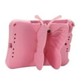 thumbnail image 6 of For iPad Mini 5/4/3/2/1 Cute Rotating Butterfly Stand Case,Rotatable and Folding Soft EVA Stand Lightweight Rugged Heavy Duty Shockproof Kids Friendly Case Cover,Pink, 6 of 7