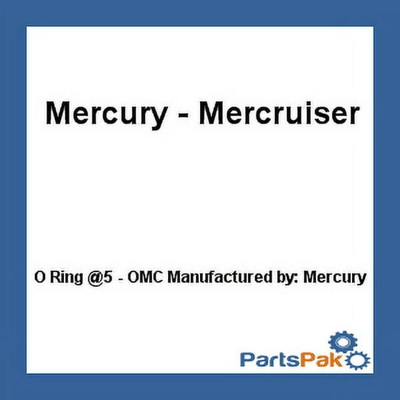 New Mercury Mercruiser Quicksilver OEM Part # 25-48171 O RING
