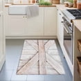 thumbnail image 3 of 2x3 Ft Entryway Area Rug, Wooden Plank Kitchen Rug Runner Washable Floor Mat, Vintage Farmhouse Barn Door Wood Board Beige Non Slip Indoor Door Mat Throw Carpet for Bathroom Living Room Bedroom, 3 of 8